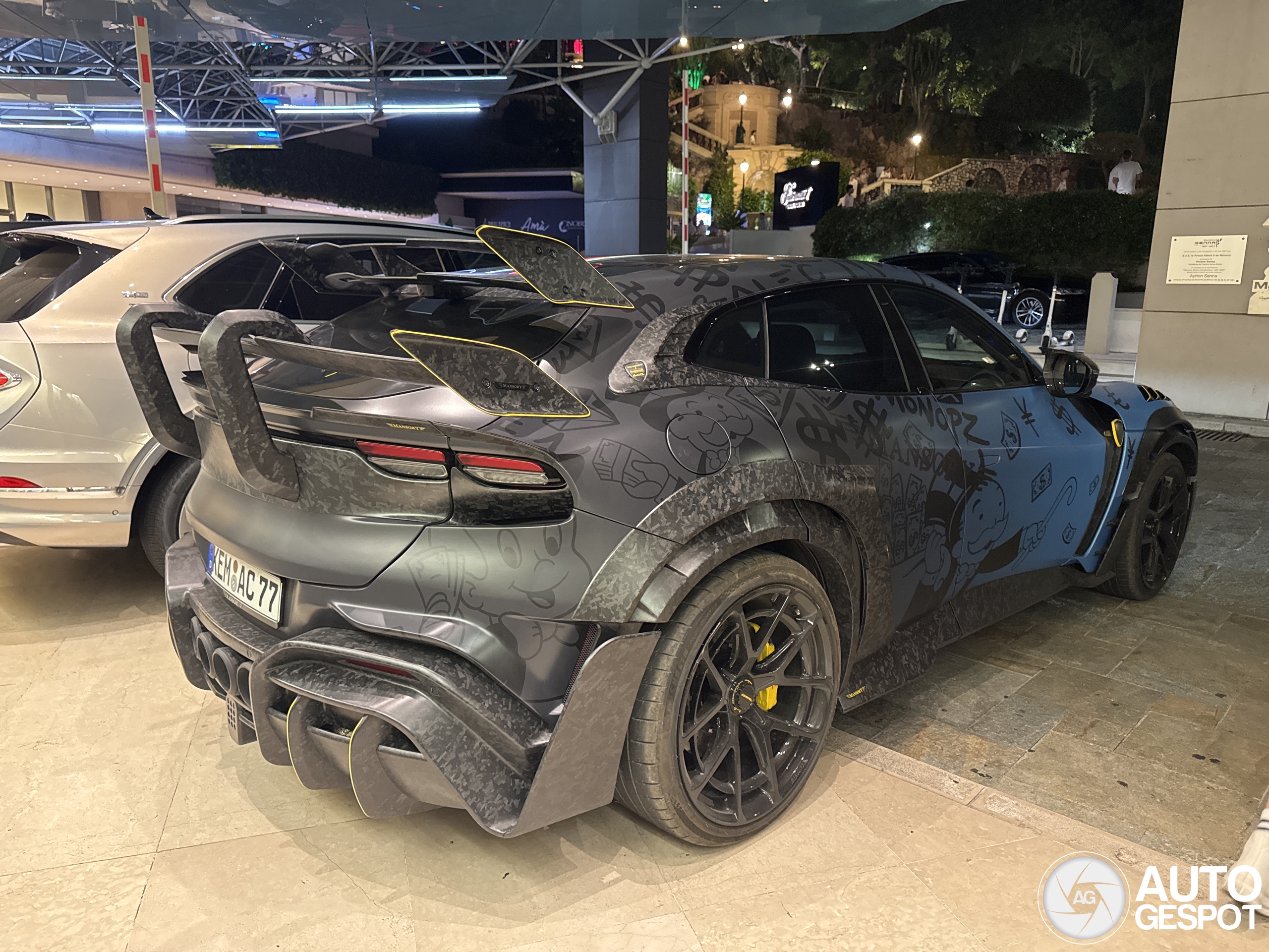 Spoiler overdosis: Ferrari Purosangue Mansory