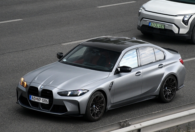 BMW M3 G80 Sedan Competition
