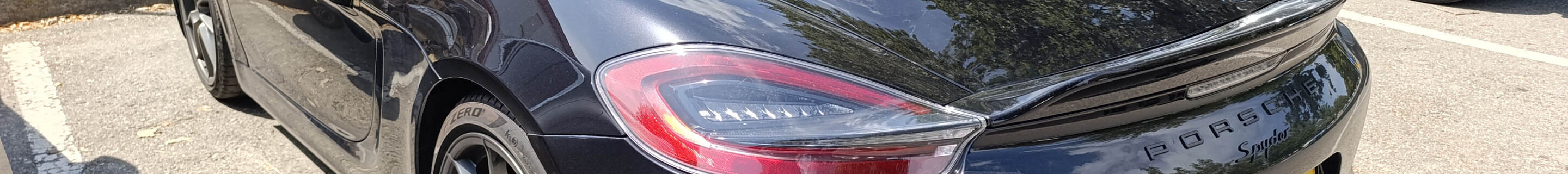 Porsche 981 Boxster Spyder
