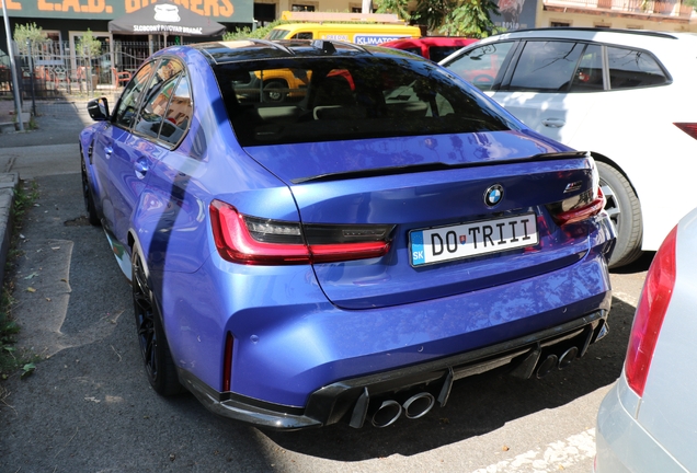 BMW M3 G80 Sedan Competition