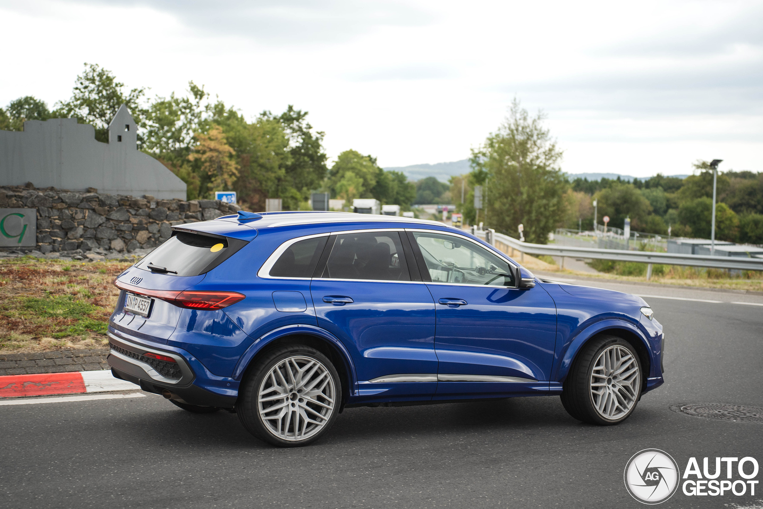 Audi rs q5 2028 mule