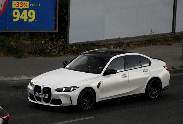BMW M3 G80 Sedan Competition
