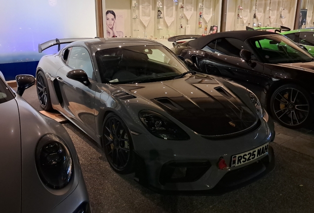 Porsche 718 Cayman GT4 RS Weissach Package