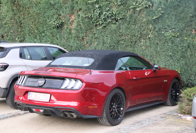 Ford Mustang GT Convertible 2018