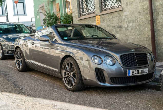 Bentley Continental Supersports Convertible