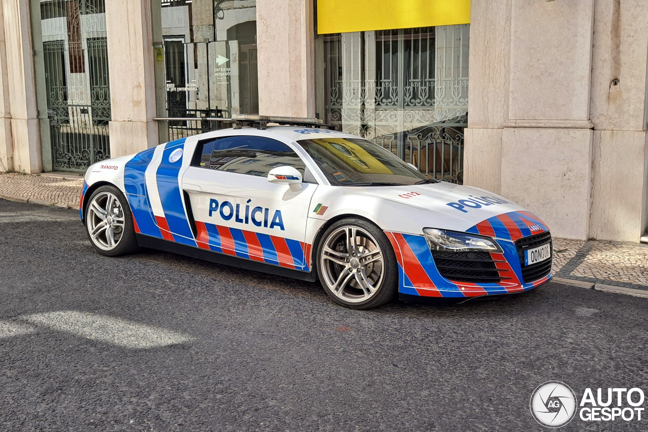 Audi R8 Polícia