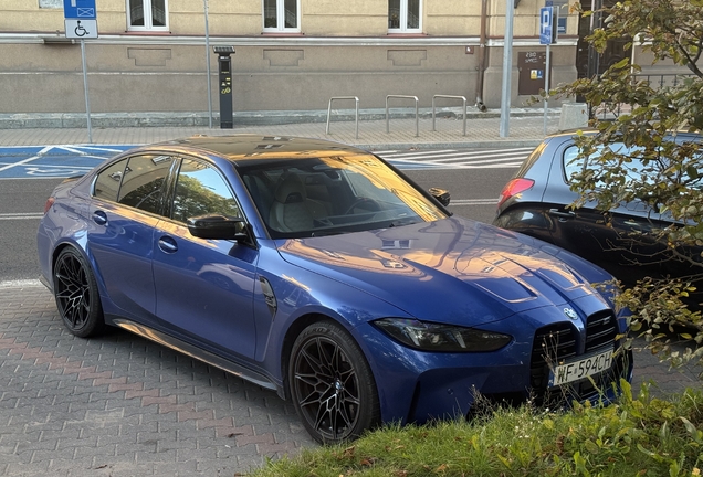 BMW M3 G80 Sedan Competition