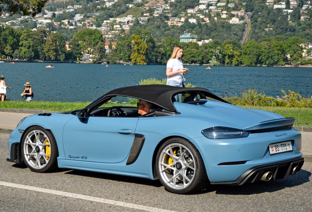 Porsche 718 Spyder RS Weissach Package