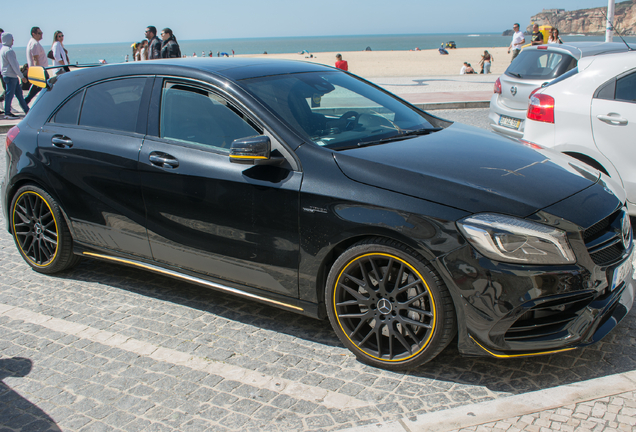 Mercedes-AMG A 45 W176 Yellow Night Edition