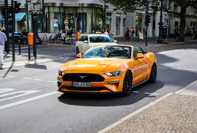 Ford Mustang GT Convertible 2018