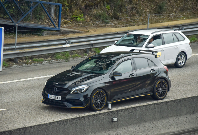Mercedes-AMG A 45 W176 Yellow Night Edition