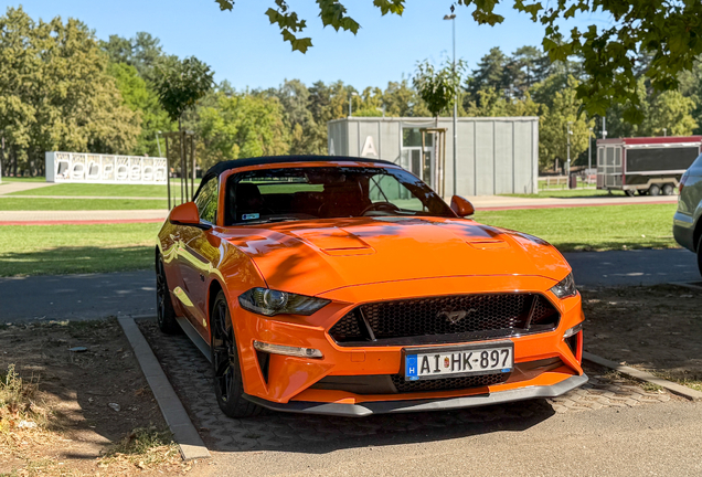 Ford Mustang GT Convertible 2018