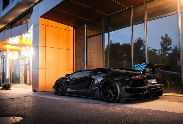 Lamborghini Aventador S LP740-4 Roadster Liberty Walk LB Performance Wide Body
