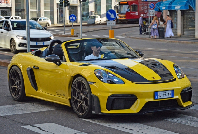 Porsche 718 Spyder RS Weissach Package