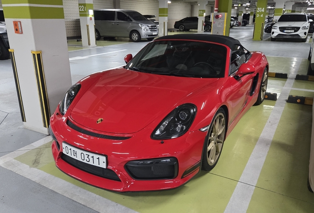 Porsche 981 Boxster Spyder