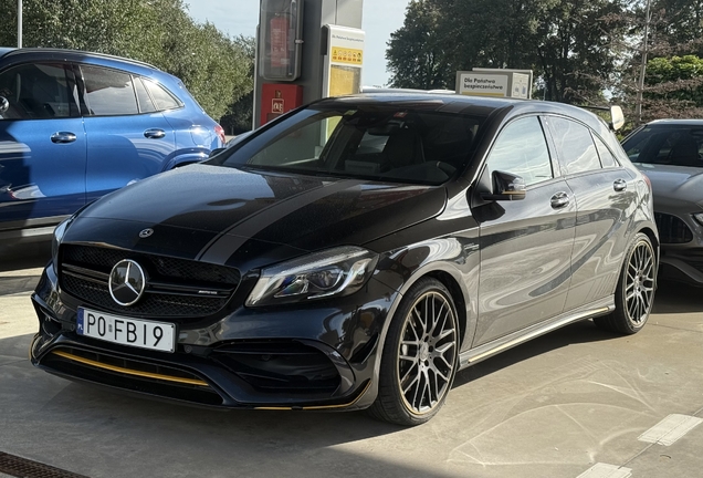 Mercedes-AMG A 45 W176 Yellow Night Edition