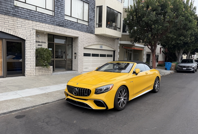 Mercedes-AMG S 63 Convertible A217 2018