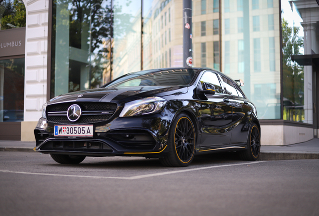 Mercedes-AMG A 45 W176 Yellow Night Edition