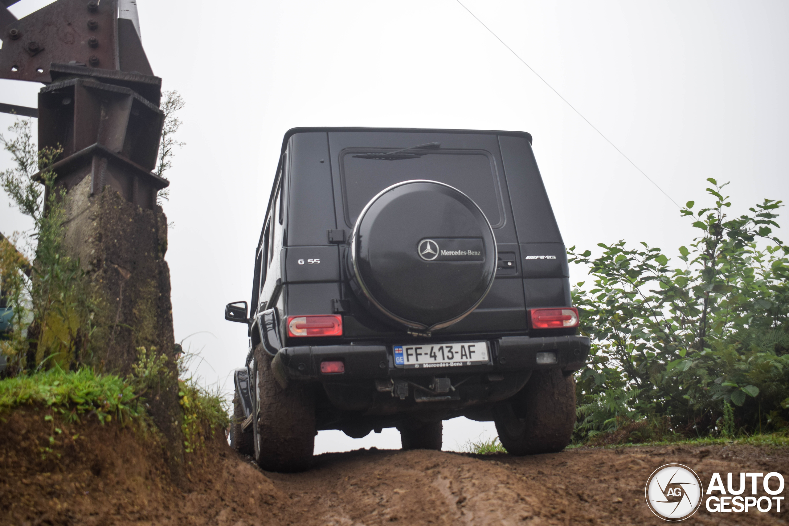 Zo zien we de Mercedes G-klasse in AMG trim te weinig