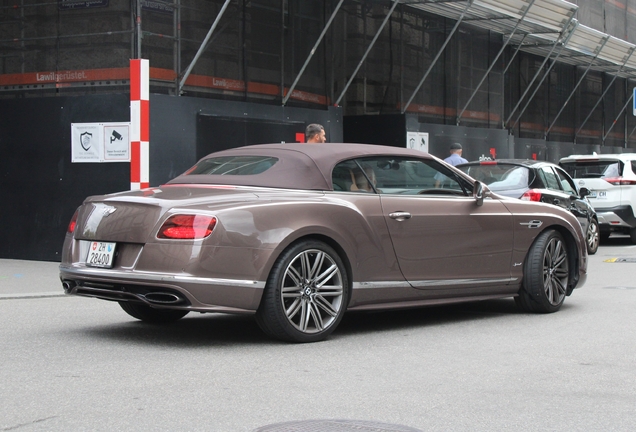 Bentley Continental GTC Speed 2016