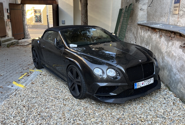 Bentley Continental GTC Speed 2016 Startech