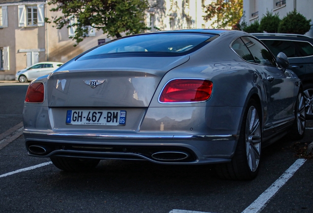 Bentley Continental GT Speed 2016