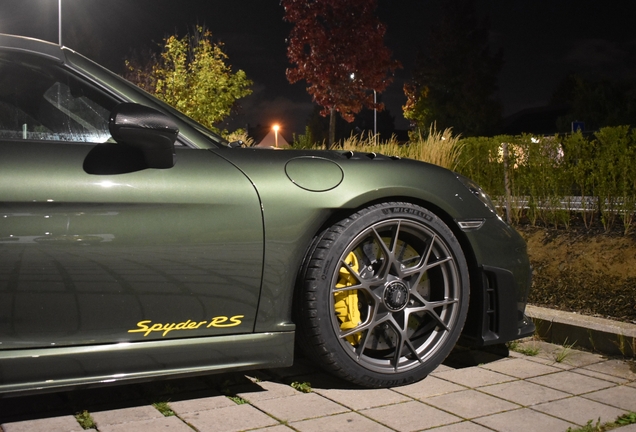Porsche 718 Spyder RS Weissach Package