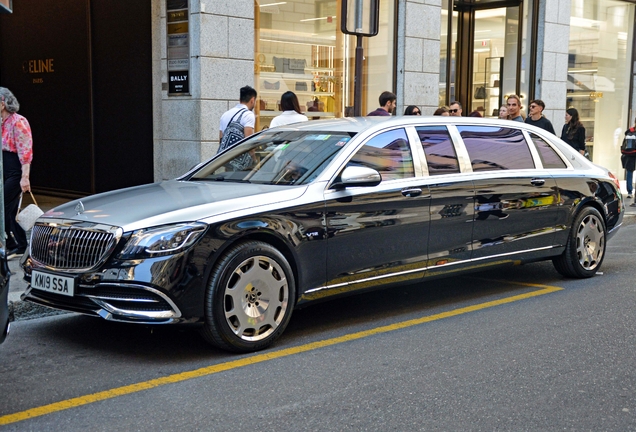Mercedes-Maybach S 600 Pullman Guard XX222 2017