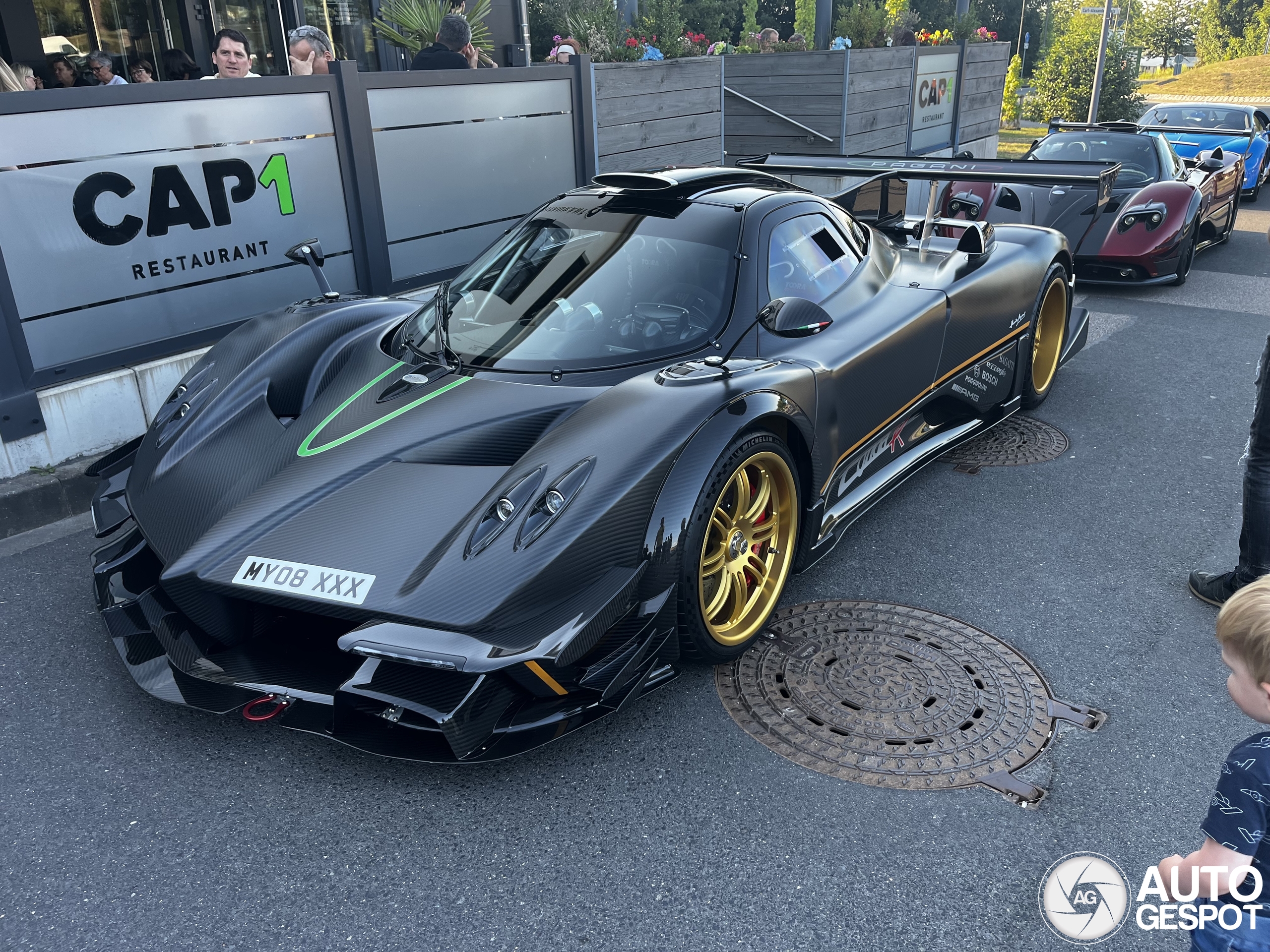 Pagani Zonda R Lanzante