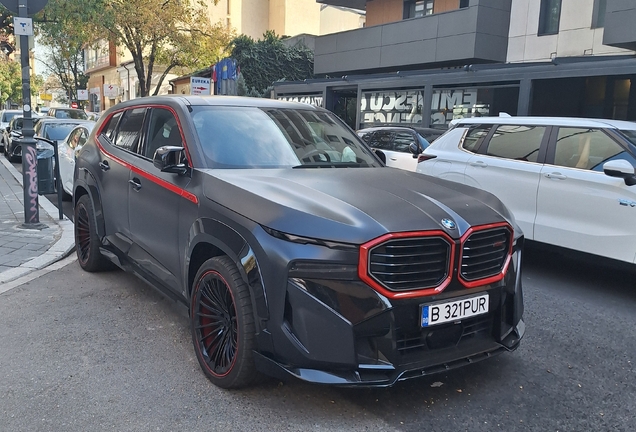 BMW XM G09 Label Red
