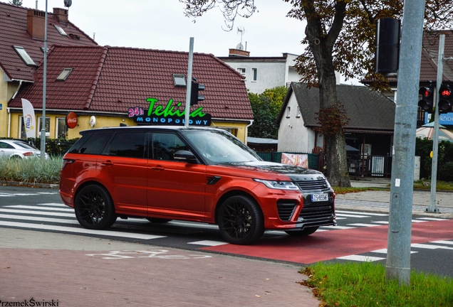 Land Rover Urban Range Rover Sport SVR 2018 Carbon Edition