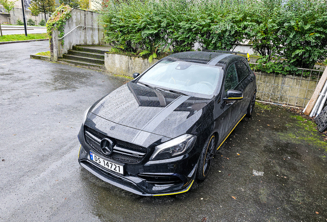 Mercedes-AMG A 45 W176 Yellow Night Edition