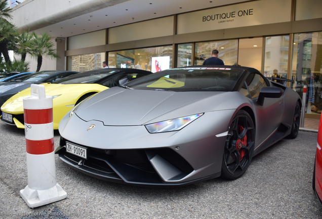 Lamborghini Huracán LP640-4 Performante Spyder