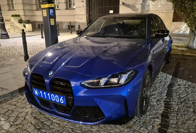 BMW M3 G80 Sedan Competition