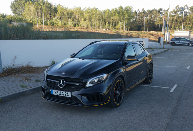 Mercedes-AMG GLA 45 X156 Yellow Night Edition
