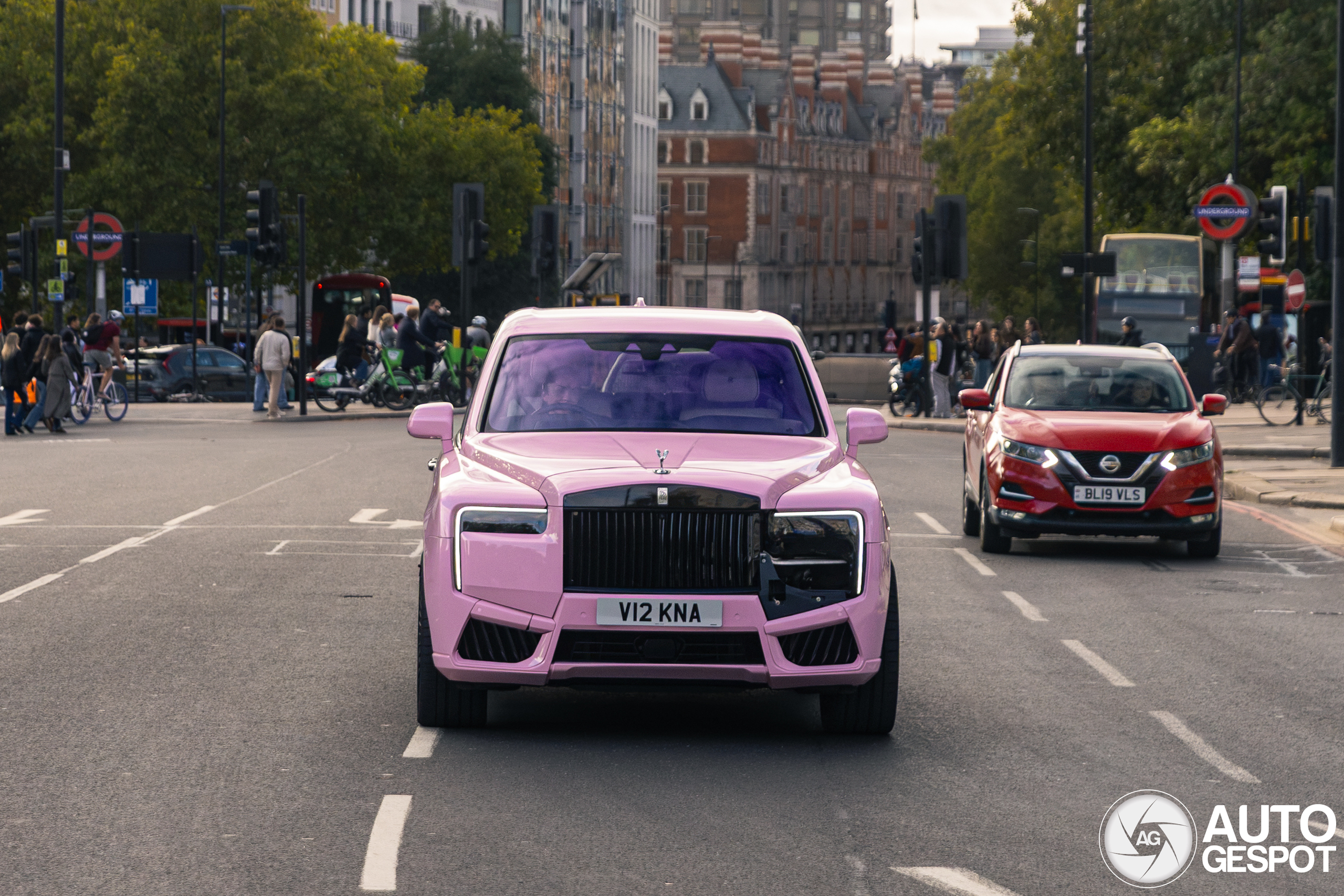 Was deze Rolls-Royce Cullinan Series II aanwezig bij een opstootje?