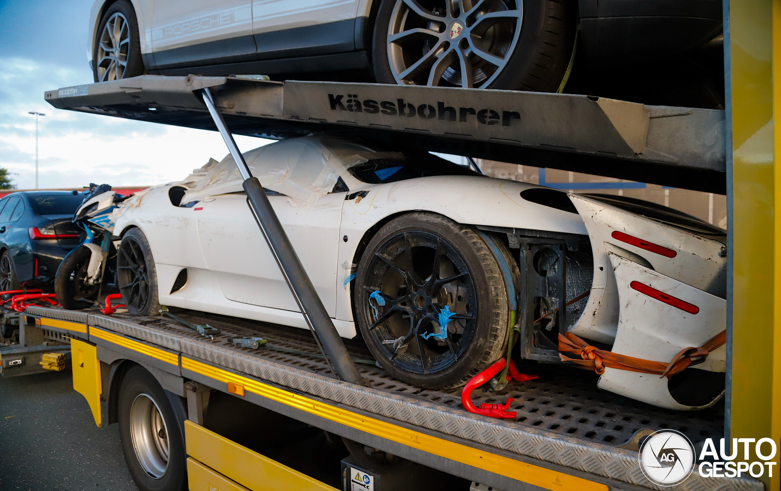 Ferrari F430 gaat naar de Litouwse chirurg