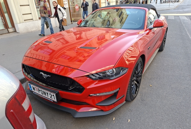 Ford Mustang GT Convertible 2018