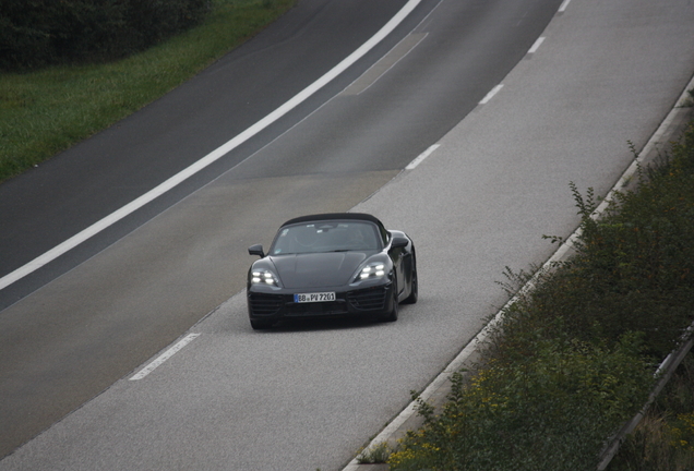 Porsche 718 Boxster EV
