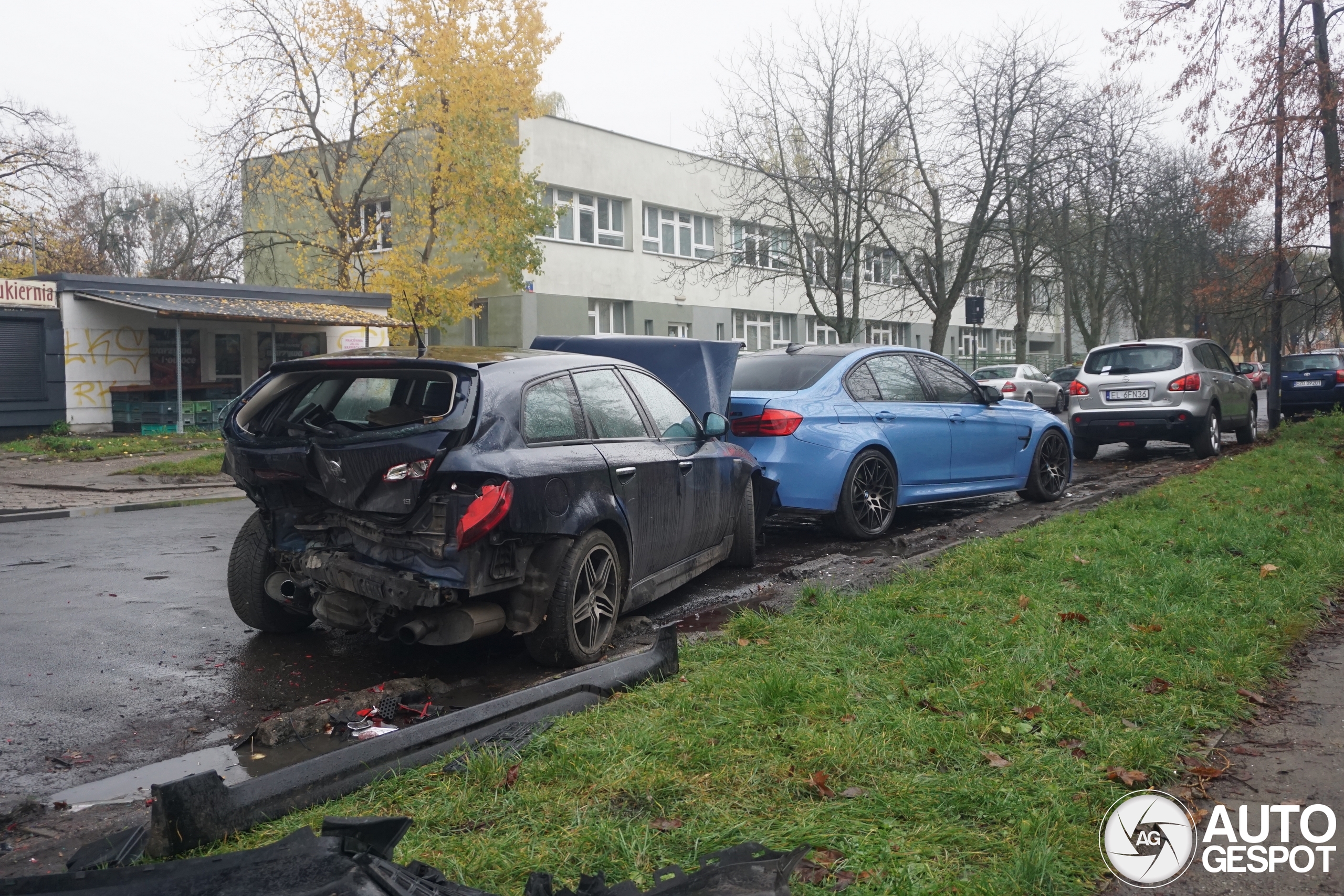 BMW M3 F80 is slachtoffer van roekeloos rijgedrag