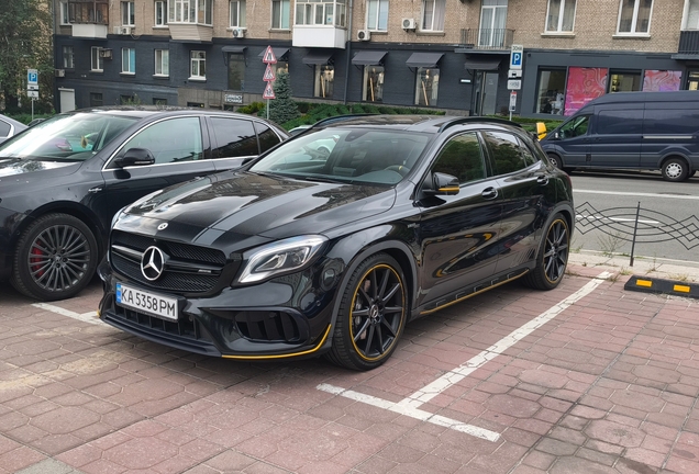 Mercedes-AMG GLA 45 X156 Yellow Night Edition
