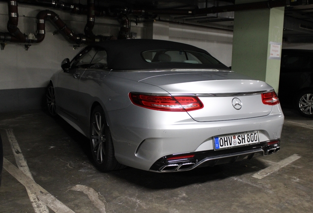 Mercedes-AMG S 63 Convertible A217
