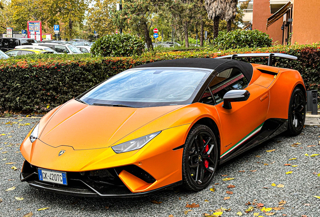 Lamborghini Huracán LP640-4 Performante Spyder