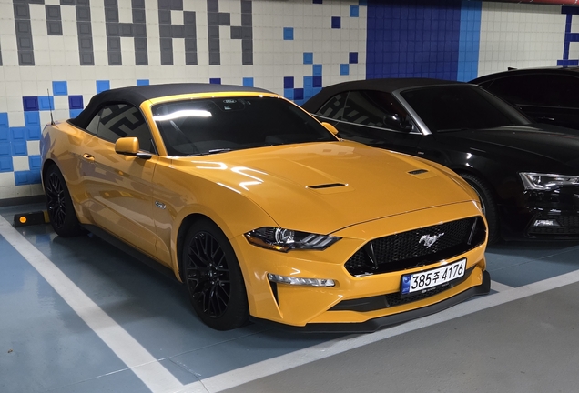 Ford Mustang GT Convertible 2018