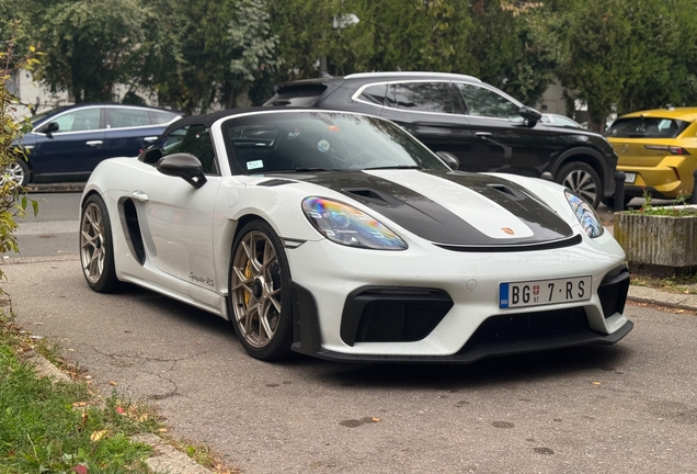 Porsche 718 Spyder RS Weissach Package