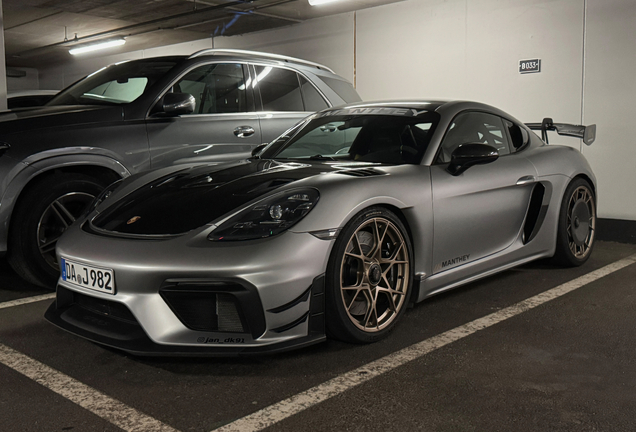 Porsche 718 Cayman GT4 RS Weissach Package Manthey Racing