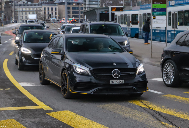 Mercedes-AMG A 45 W176 Yellow Night Edition