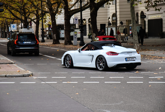 Porsche 981 Boxster Spyder